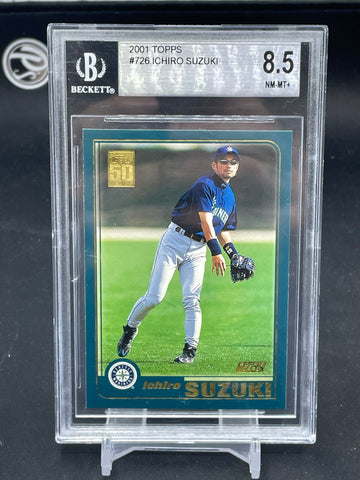 2001 TOPPS - I. SUZUKI - #726 - BGS 8.5 - RC