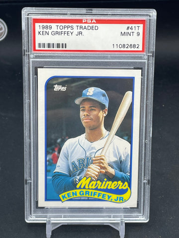 1989 TOPPS TRADED - K. GRIFFEY JR. - #41T - PSA 9