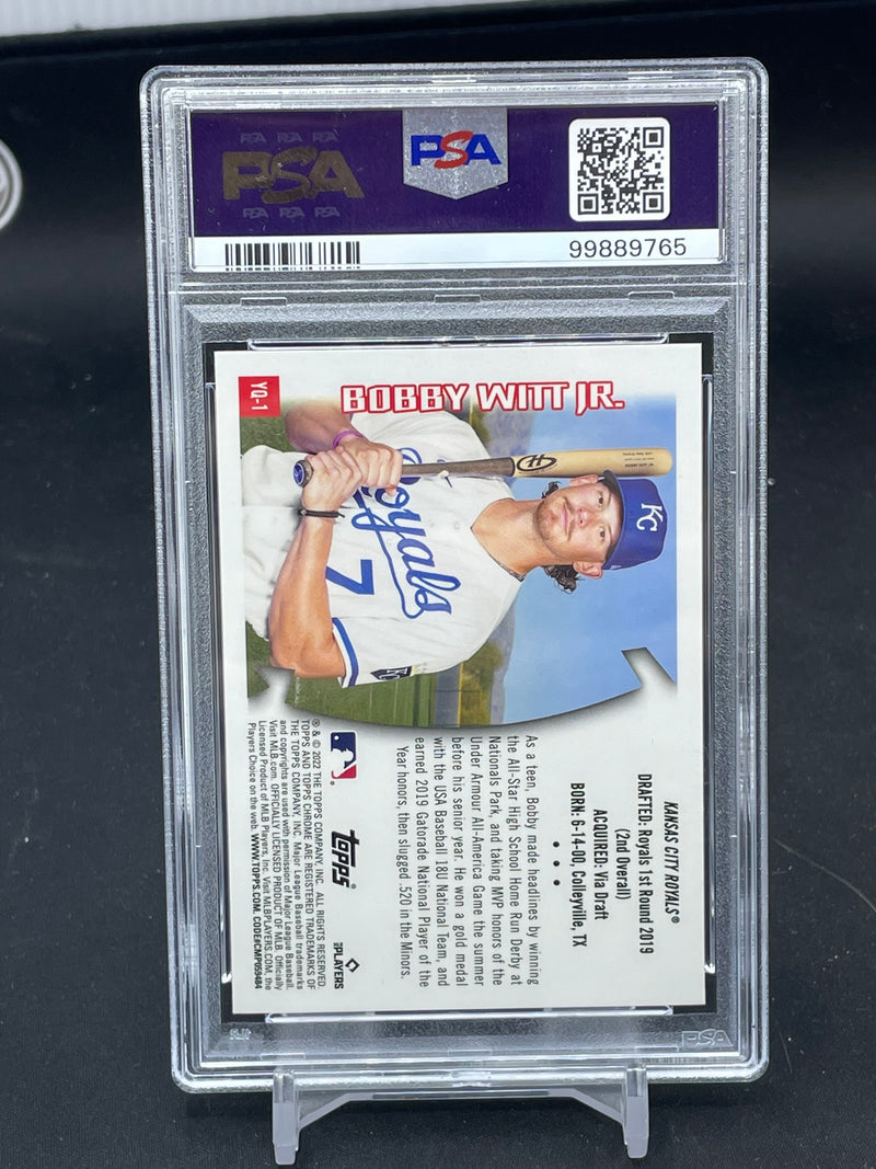 2022 TOPPS CHROME SONIC - 1996 YOUTHQUAKE - B. WITT JR. -