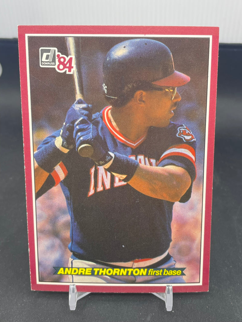 1984 DONRUSS - ACTION ALL-STARS JUMBO - A. THORNTON -