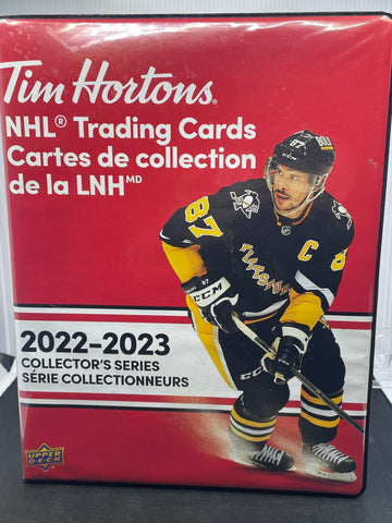 2022-23 UPPER DECK TIM HORTONS BINDER