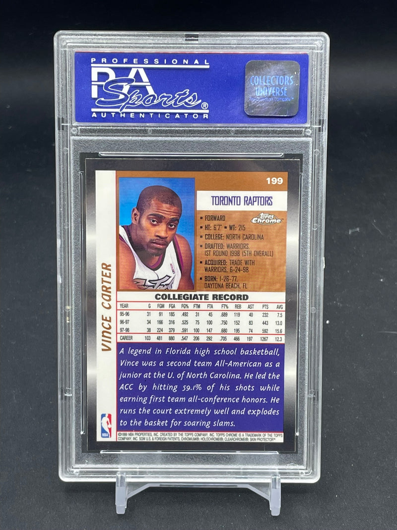 1998 TOPPS CHROME - V. CARTER -