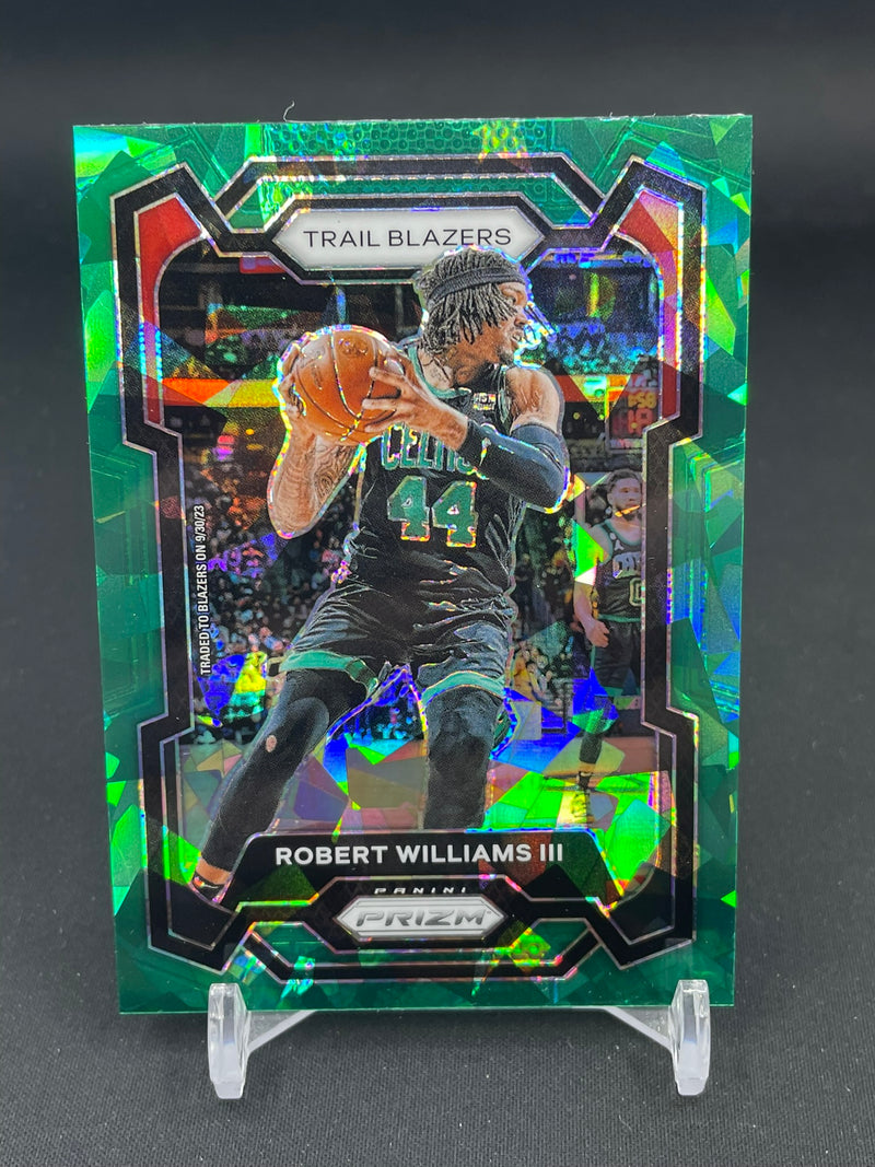 2023 PANINI PRIZM - GREEN CRACKED ICE PRIZM - SINGLES - SELECT YOUR PLAYER