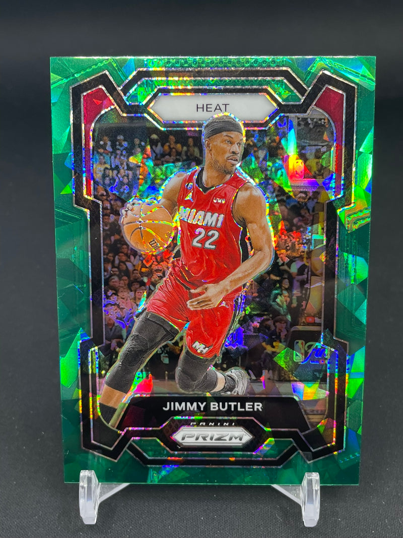 2023 PANINI PRIZM - GREEN CRACKED ICE PRIZM - SINGLES - SELECT YOUR PLAYER