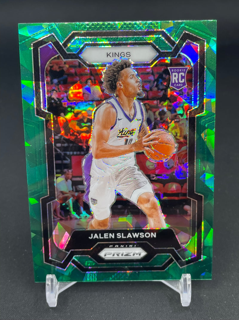 2023 PANINI PRIZM - GREEN CRACKED ICE PRIZM - SINGLES - SELECT YOUR PLAYER