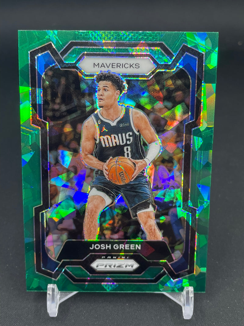 2023 PANINI PRIZM - GREEN CRACKED ICE PRIZM - SINGLES - SELECT YOUR PLAYER