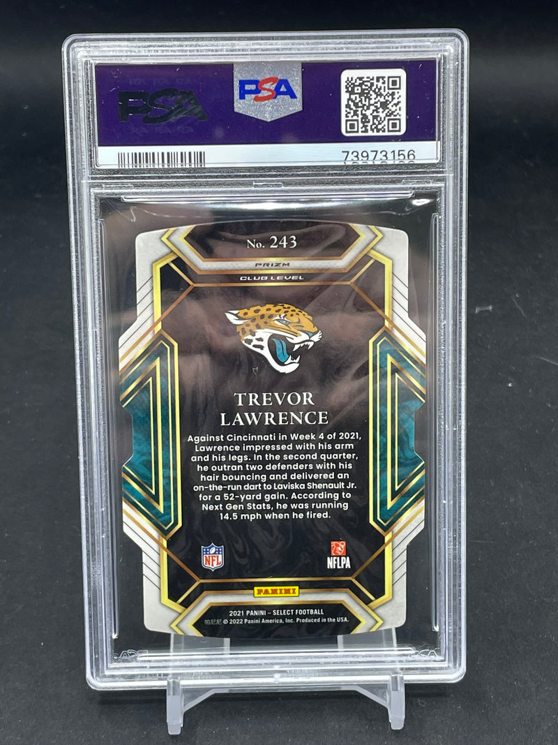 2021 PANINI SELECT - DIE-CUT RED/BLUE PRIZM - T. LAWRENCE -