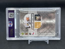 2009 UPPER DECK BLACK DIAMOND - ONYX - S. CROSBY - #QJ-SC - #'D/5 - QUAD RELIC - AUTOGRAPH - PSA 8 & 10