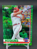2019 TOPPS CHROME - GREEN WAVE REFRACTOR - R. HOSKINS - #195 - #'D/99