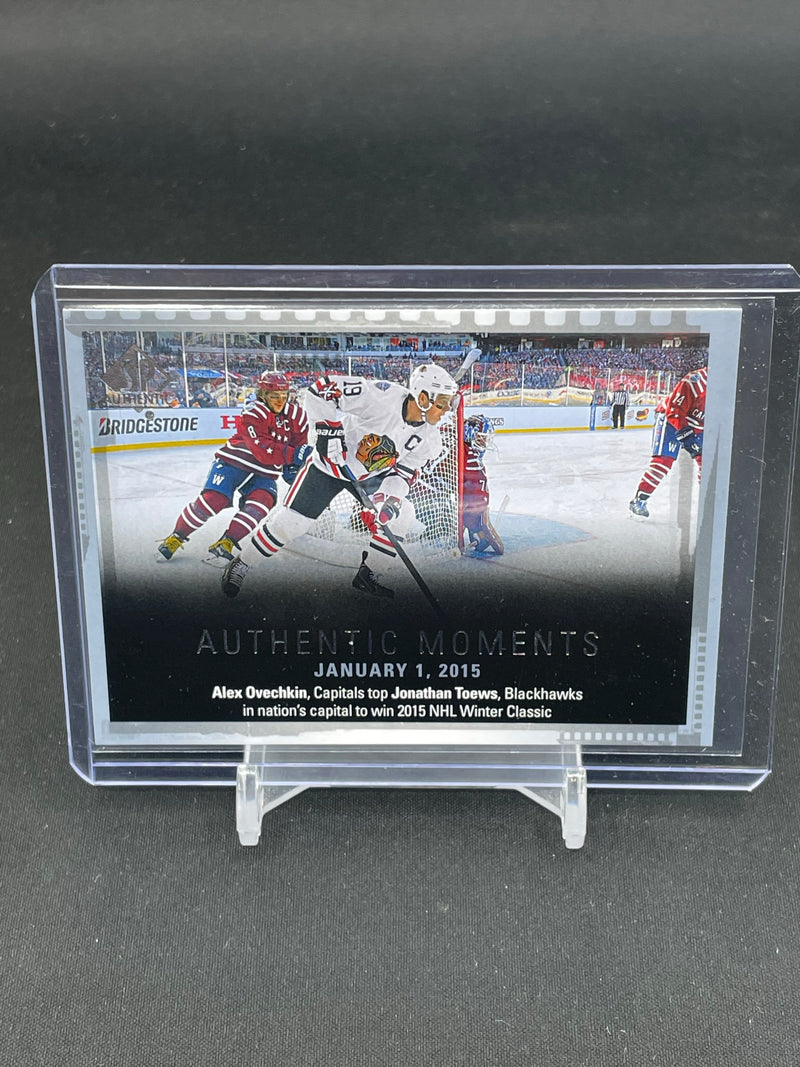 2015 UPPER DECK SP AUTHENTIC - AUTHENTIC MOMENTS - A. OVECHKIN / J. TOEWS -