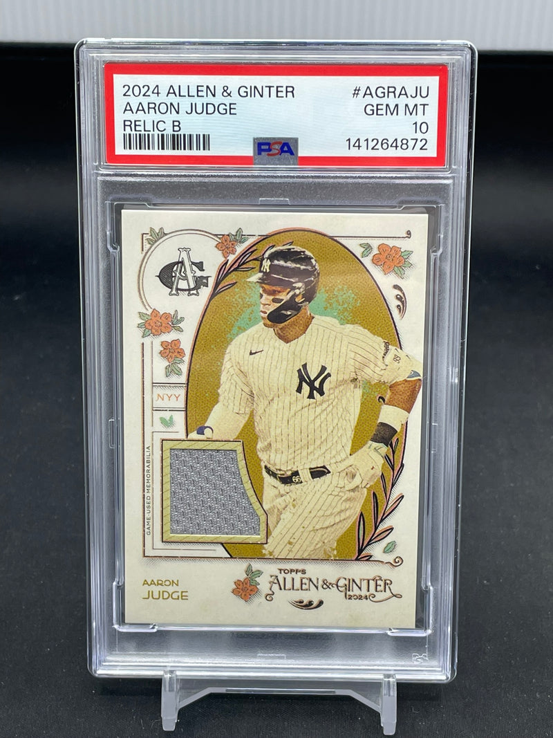 2024 TOPPS ALLEN & GINTER - RELIC B - A. JUDGE -
