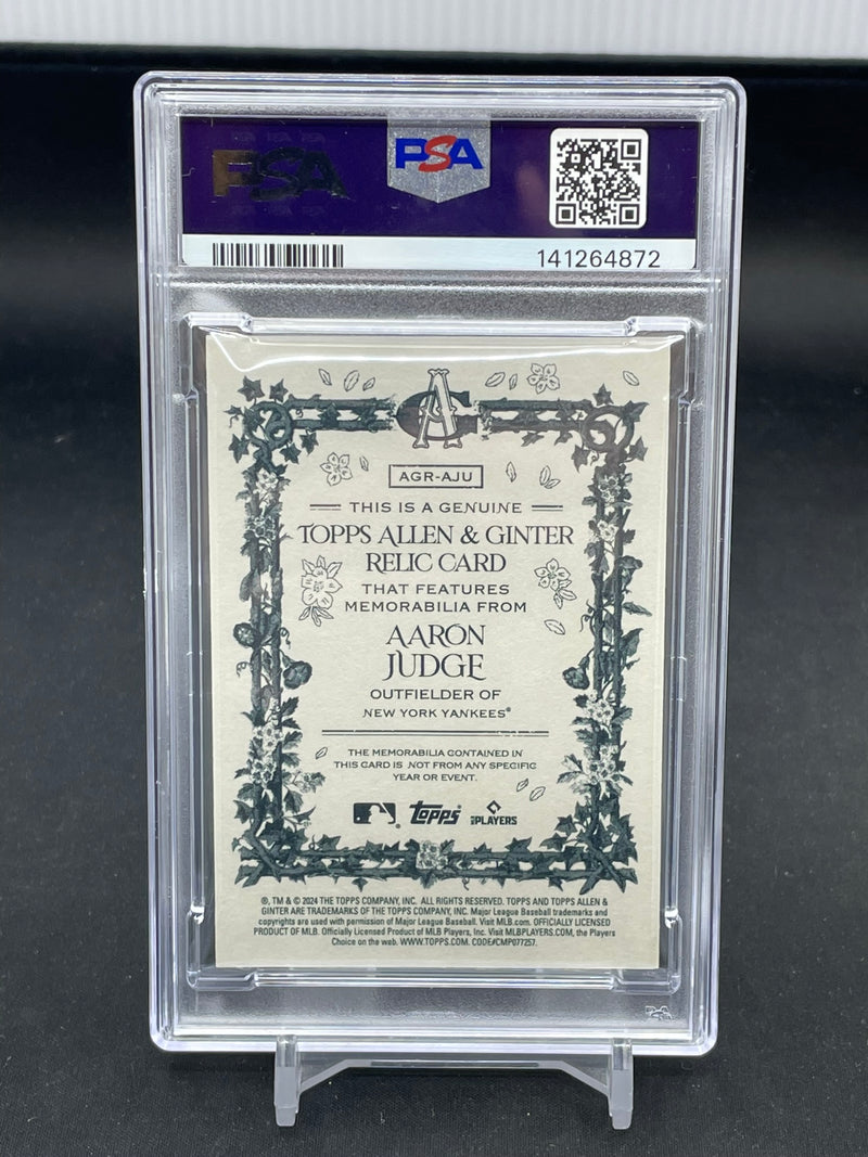 2024 TOPPS ALLEN & GINTER - RELIC B - A. JUDGE -
