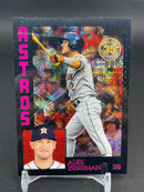 2019 TOPPS SERIES CHROME SILVER PACK - BLACK MOJO REFRACTOR - A. BREGMAN - #T84-3 - #'D/299