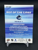 2015 UPPER DECK SP AUTHENTIC - SIGN OF THE TIME - R. MILLER -