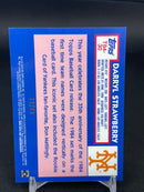 2019 TOPPS CHROME SILVER PACK - GOLD MOJO REFACTOR - D. STRAWBERRY - #T84-30 - #'D/50