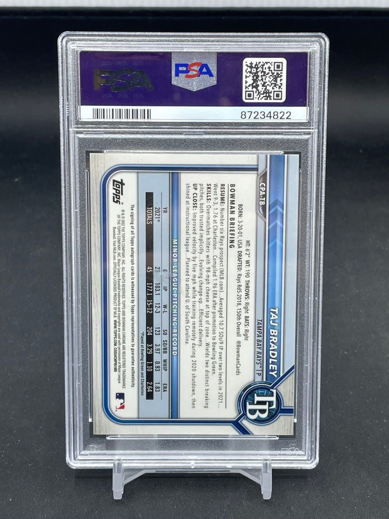 2022 TOPPS BOWMAN - CHROME 1ST BOWMAN - T. BRADLEY -