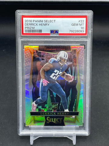 2016 PANINI SELECT - PRIZM - D. HENRY - #22 - PSA 10 - RC