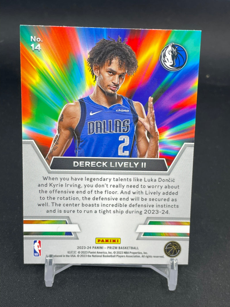 2023 PANINI PRIZM - INSTANT IMPACT - D. LIVELY II -