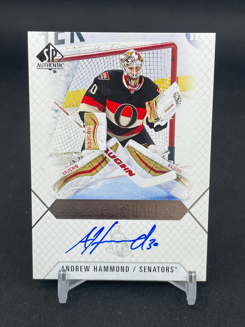 2015 UPPER DECK SP AUTHENTIC - SCIPTED STOPPERS - A. HAMMOND -