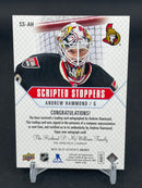 2015 UPPER DECK SP AUTHENTIC - SCIPTED STOPPERS - A. HAMMOND -