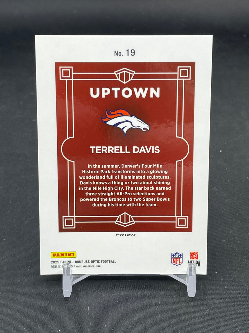 2025 PANINI DONRUSS OPTIC - PRIZM - UPTOWN - T. DAVIS -
