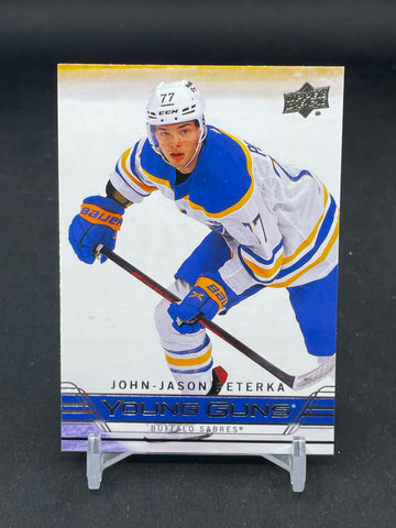 2021 UPPER DECK EXTENDED SERIES - TRIBUTE YOUNG GUNS - J. PETERKA - #T-81 - RC