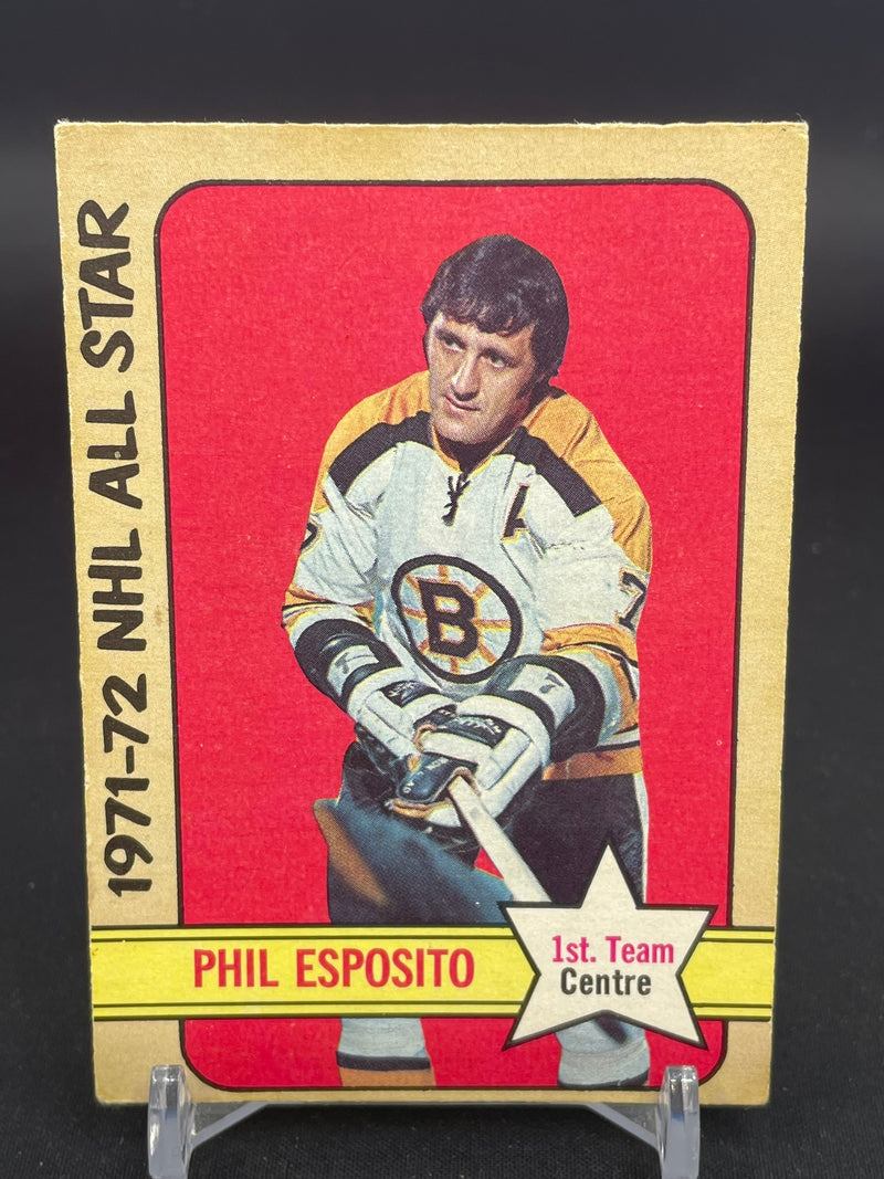 1972 O-PEE-CHEE - 1971-72 NHL ALL STAR - P. ESPOSITO -