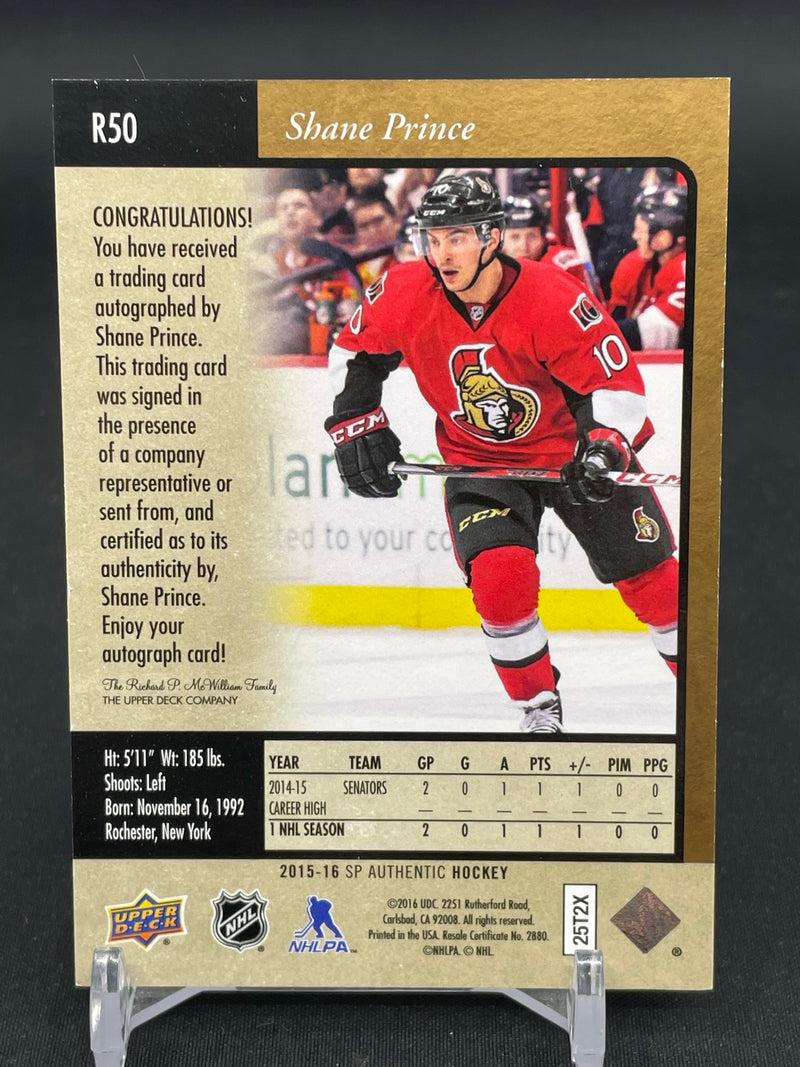 2015 UPPER DECK SP AUTHENTIC - RETRO - S. PRINCE -