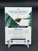 2024 UPPER DECK SP AUTHENTIC - TELEMETRY AUTOGRAPHS - J. WALLSTEDT -