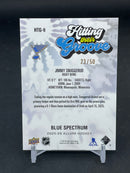 2025 UPPER DECK ALLURE - BLUE SPECTRUM - HITTING THEIR GROOVE - J. SNUGGERUD - #HTG-9 - #'D/50