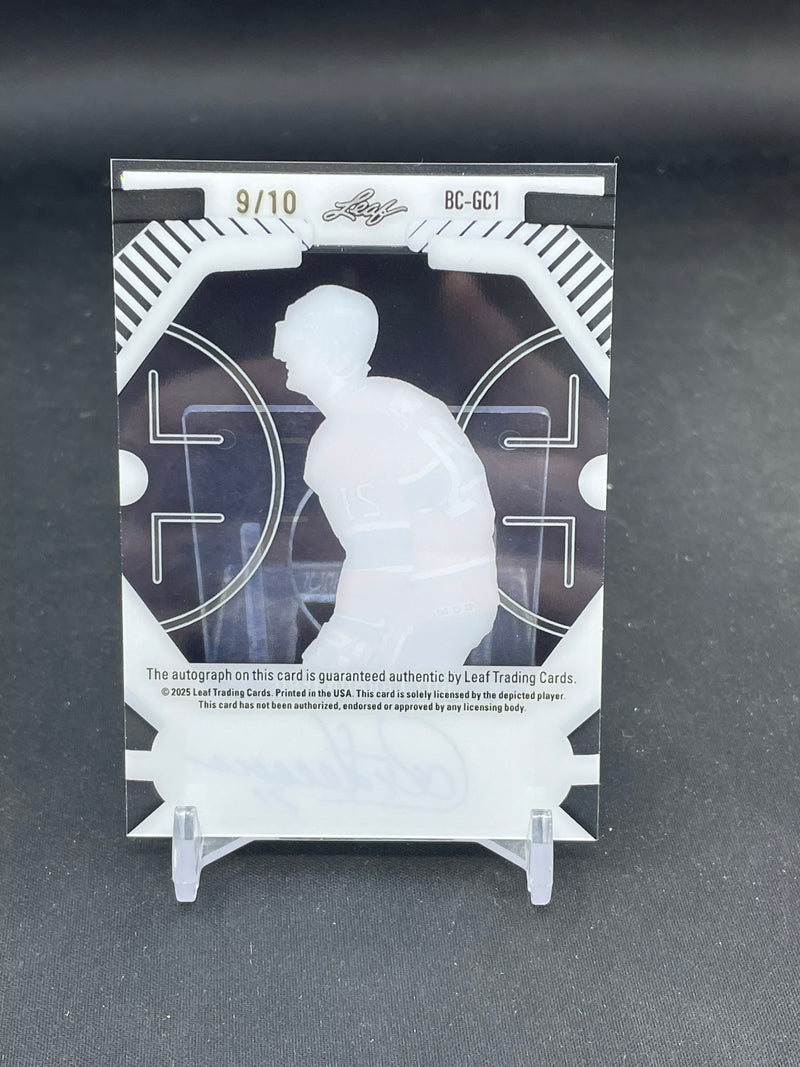 2025 LEAF METAL LEGENDS - G. CARBONNEAU - #BC-GC1 - #'D/10 - AUTOGRAPH