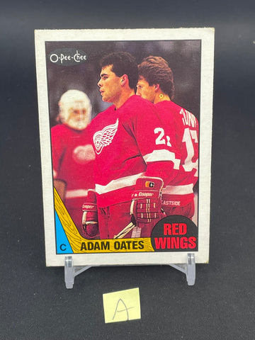 1987 O-PEE-CHEE - A. OATES - #123 - RC