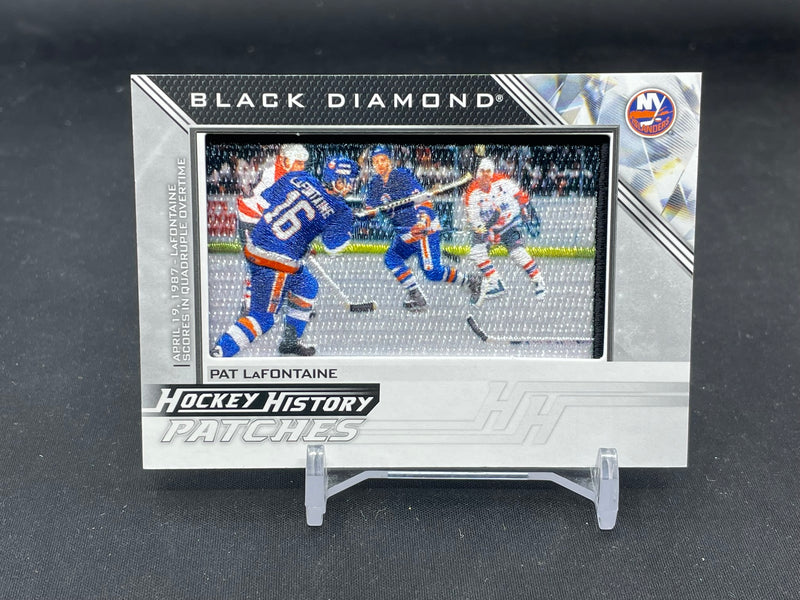 2025 UPPER DECK BLACK DIAMOND - HOCKEY HISTORY PATCHES - P. LAFONTAINE -