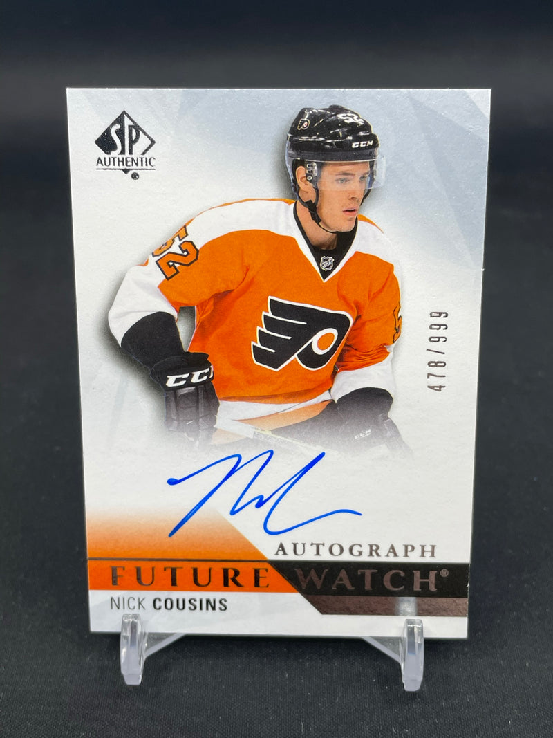 2015 UPPER DECK SP AUTHENTIC - FUTURE WATCH AUTO - N. COUSINS - #230 - #'D/999 - AUTOGRAPH - RC