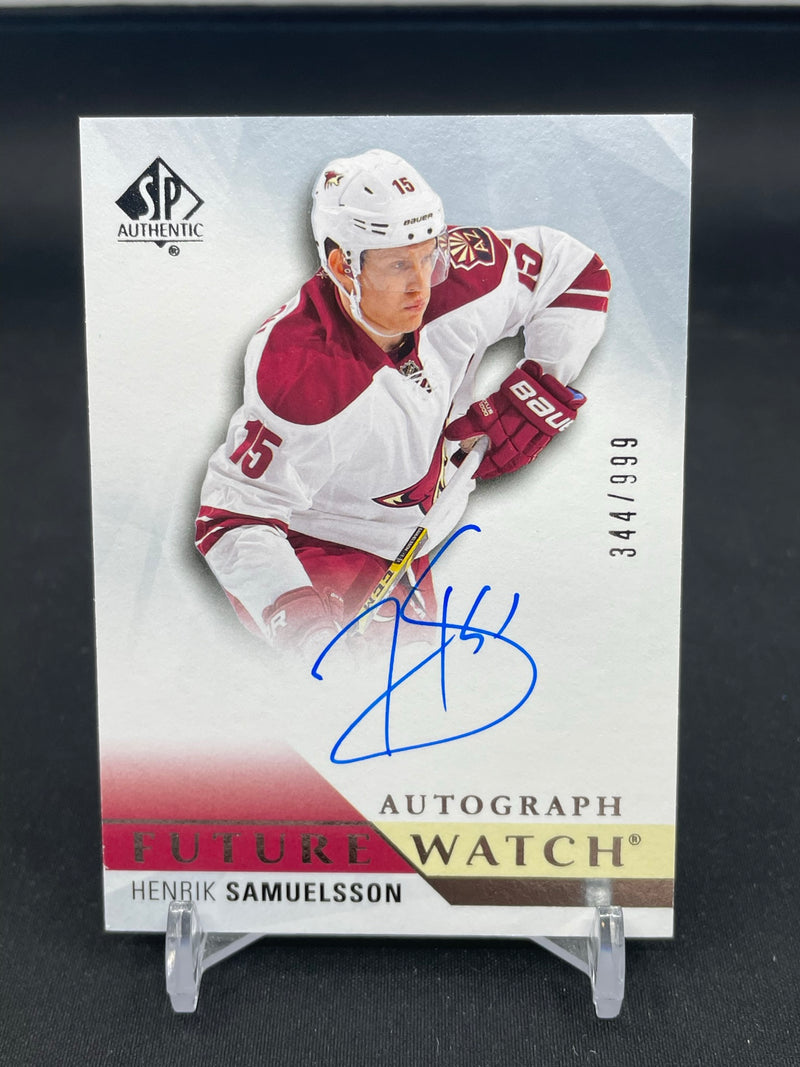 2015 UPPER DECK SP AUTHENTIC - FUTURE WATCH AUTO - H. SAMUELSSON - #231 - #'D/999 - AUTOGRAPH
