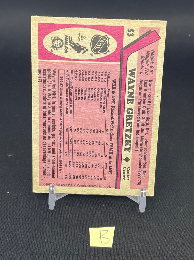 1987 O-PEE-CHEE - W. GRETZKY -