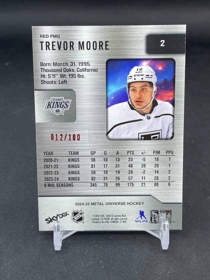 2024 UPPER DECK METAL UNIVERSE SKYBOX - RED PMG - T. MOORE - #2 - #'D/100