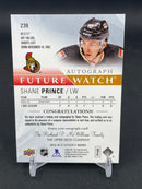 2015 UPPER DECK SP AUTHENTIC - FUTURE WATCH AUTO - S. PRINCE - #239 - #'D/999 - AUTOGRAPH - RC
