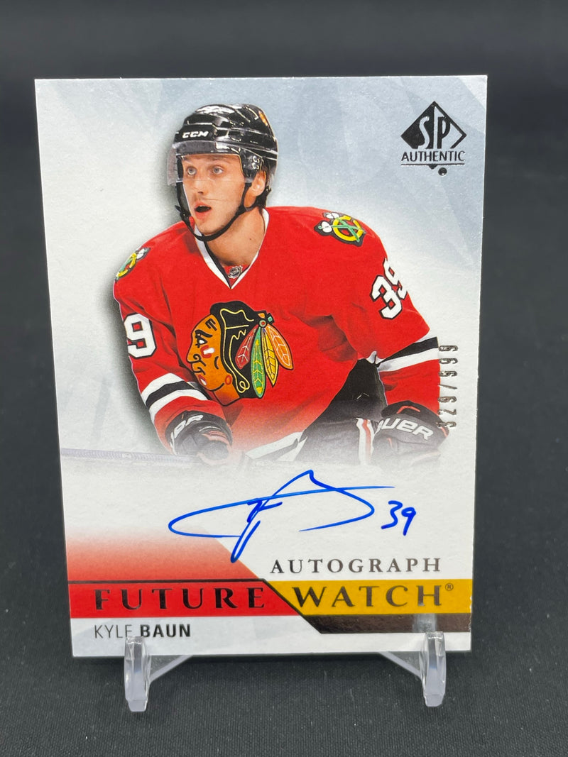 2015 UPPER DECK SP AUTHENTIC - FUTURE WATCH AUTO - K. BAUN - #243 - #'D/999 - AUTOGRAPH - RC