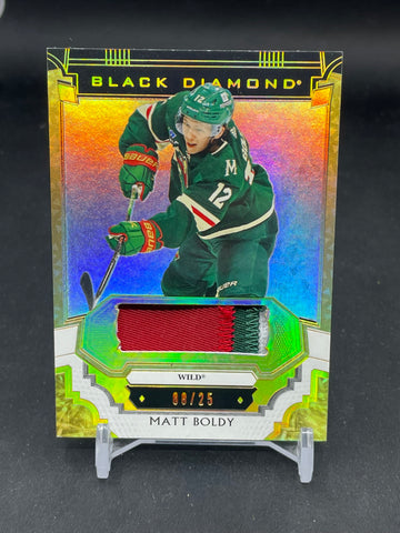 2023 UPPER DECK BLACK DIAMOND - PREMIUM RELICS - M. BOLDY - #BDB-BO - #'D/25 - RELIC