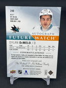 2015 UPPER DECK SP AUTHENTIC - FUTURE WATCH AUTO - D. DEMELO - #248 - #'D/999 - AUTOGRAPH - RC