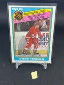1984 O-PEE-CHEE - ROOKIE SCORING LEADERS - S. YZERMAN -