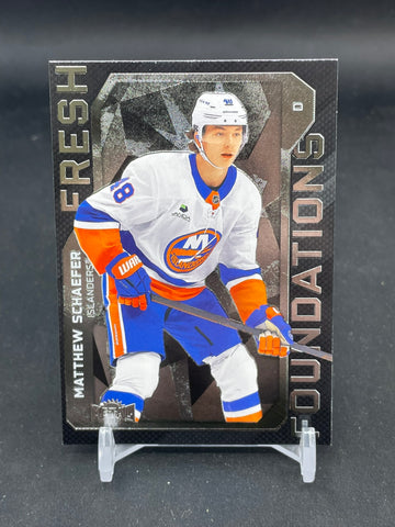 2025 UPPER DECK METAL UNIVERSE SKYBOX - FRESH FOUNDATIONS - M. SCHAEFER - #FF-6 - RC