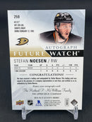 2015 UPPER DECK SP AUTHENTIC - FUTURE WATCH AUTO - S. NOESEN - #259 - #'D/999 - AUTOGRAPH - RC
