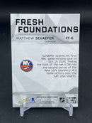2025 UPPER DECK METAL UNIVERSE SKYBOX - FRESH FOUNDATIONS - M. SCHAEFER -