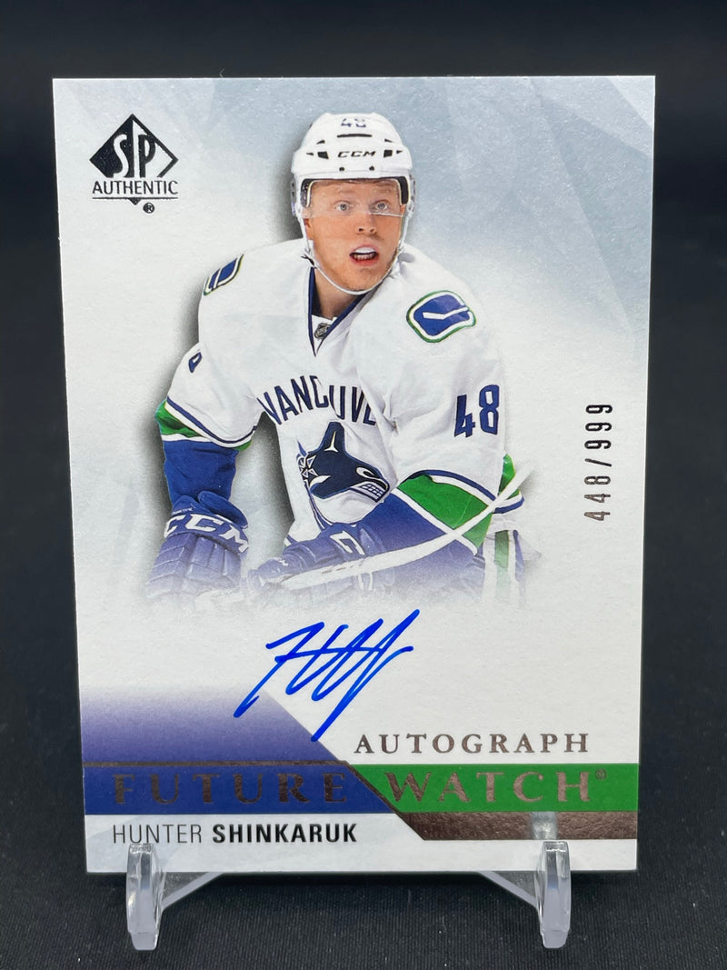2015 UPPER DECK SP AUTHENTIC - FUTURE WATCH AUTO - H. SHINKARUK - #261 - #'D/999 - AUTOGRAPH - RC