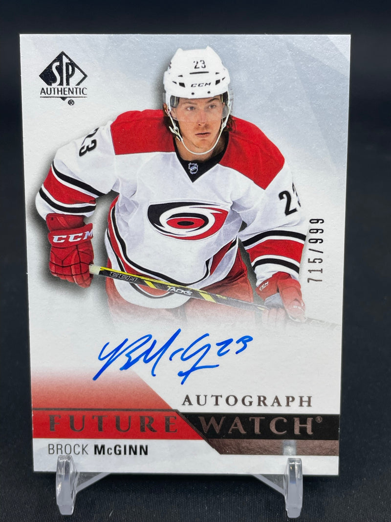 2015 UPPER DECK SP AUTHENTIC - FUTURE WATCH AUTO - B. MCGINN - #267 - #'D/999 - AUTOGRAPH - RC