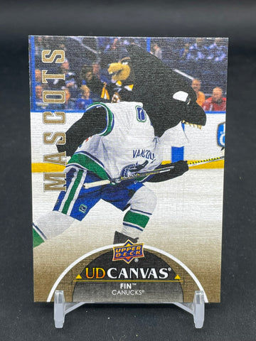 2021 UPPER DECK EXTENDED SERIES - UD CANVAS - MASCOTS - FIN - #C417