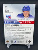 2015 UPPER DECK SP AUTHENTIC - FUTURE WATCH AUTO - O. LINDBERG - #275 - #'D/999 - AUTOGRAPH - RC