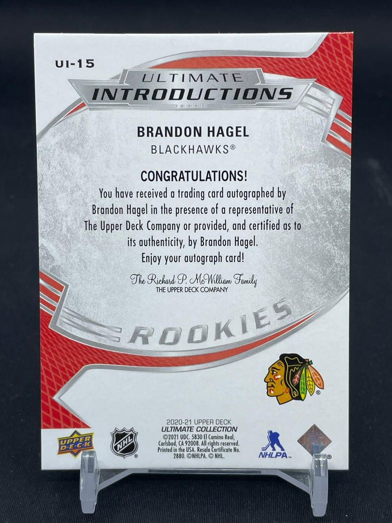 2020 UPPER DECK ULTIMATE - ULTIMATE INTRODUCTIONS - B. HAGEL -